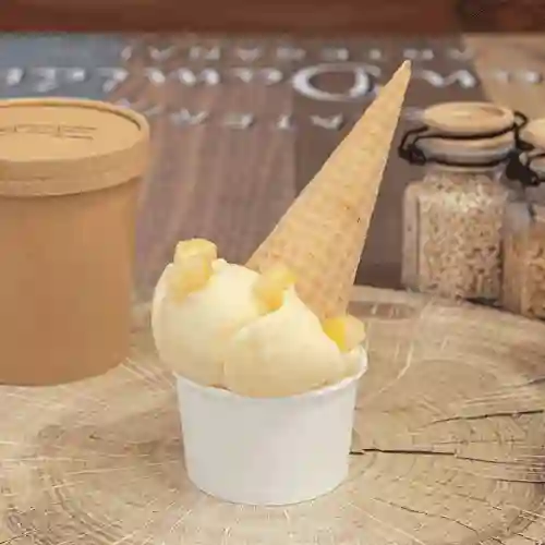 Gelato Piña a la Crema