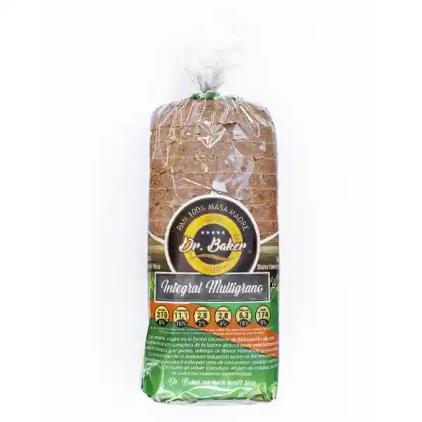 Dr Baker Pan Integral Multigrano de Masa Madre