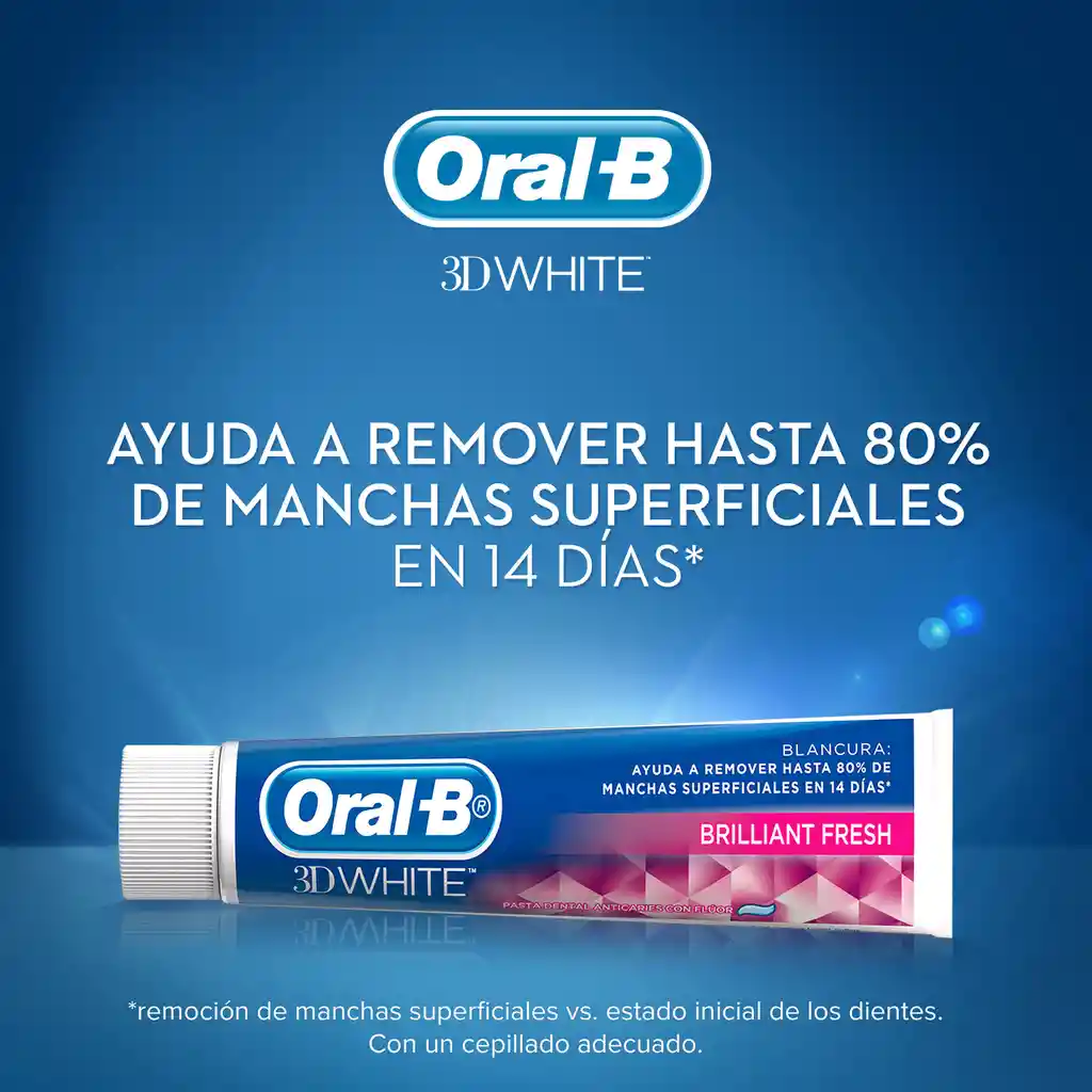 Oral-B Crema Dental 3D White