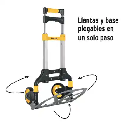 Pretul Carro de Carga / Yegua Plegable Aluminio 100 Kg