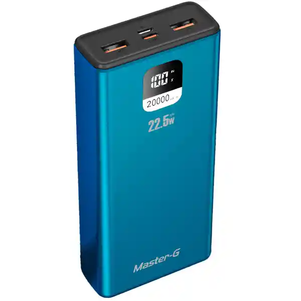Master-G Cargador Portátil 20.000 Mah 22.5W UCP20LPD