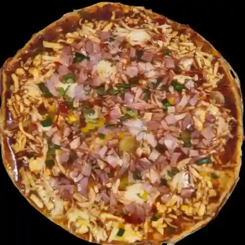 Lata Pizza Pollo Barbacoa