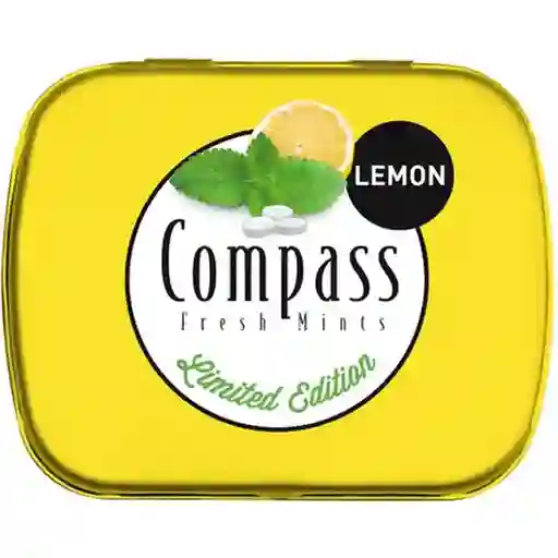Compass Caramelo Mentolado Sabor Limón