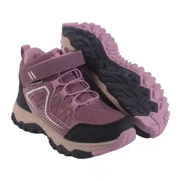 Zapatillas Outdoor Niña Violeta Talla 36 Pillin