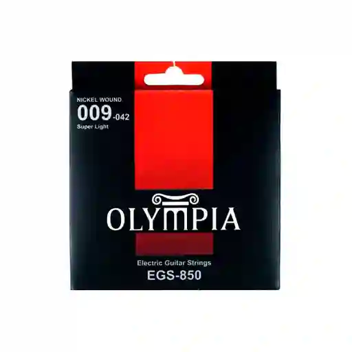 Olympia Cuerda Guitarra Eléctrica Egs 85 9-42