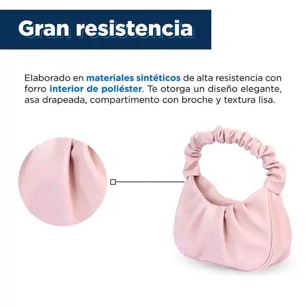 Bolso de Hombro de Embrague Suave Miniso