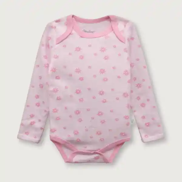 Pack Bodies Senciales de Niña Bebé Rosado Talla 3M Opaline