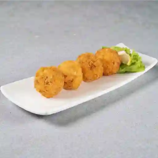 Bolitas crispy camarón