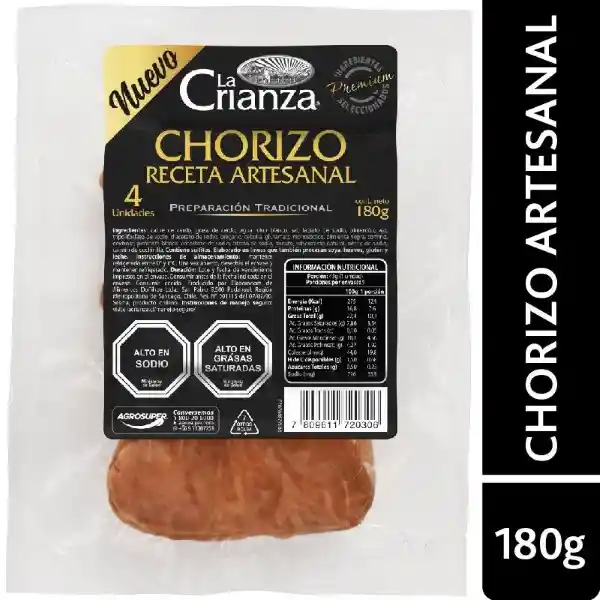 La Crianza Chorizo de Tradicional