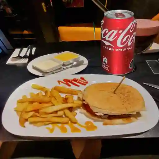 Hamburguesa peruana al lomo