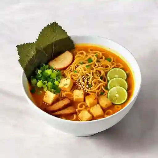 Ramen Sopa Vegana Con Seitan O Tofu
