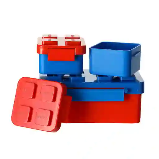 Miniso Contenedor Bento Building Blocks Series
