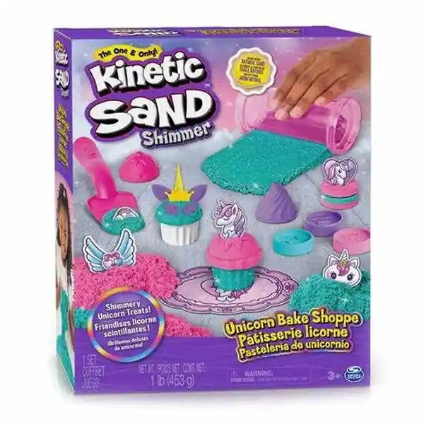 Kinetic Sand Juego Pastelería de Unicornio
