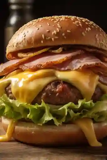 Hamburguesa Chuleta Ahumada