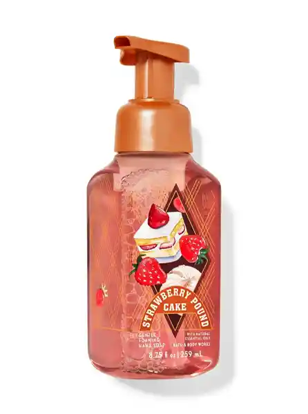 Bath & Body Jabón Espumoso Strawberry Pound Cake