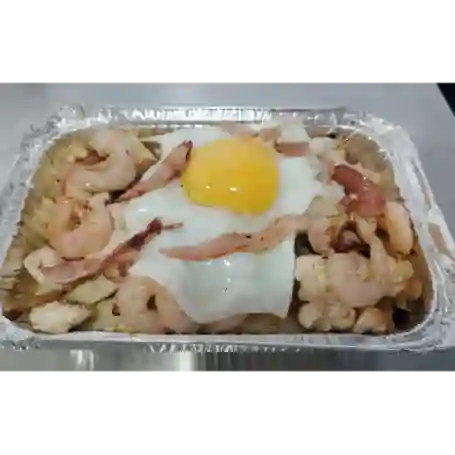 Chorrilana , Pollo, Camaro, Tocino