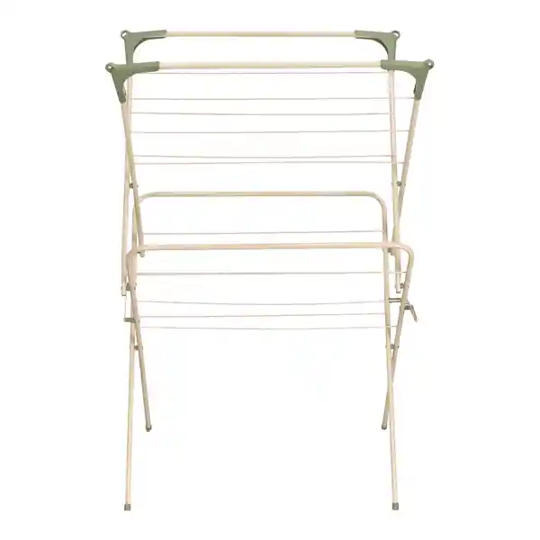 Tendedero Metálico Plegable de Piso 63.7 x 47 x 100 cm