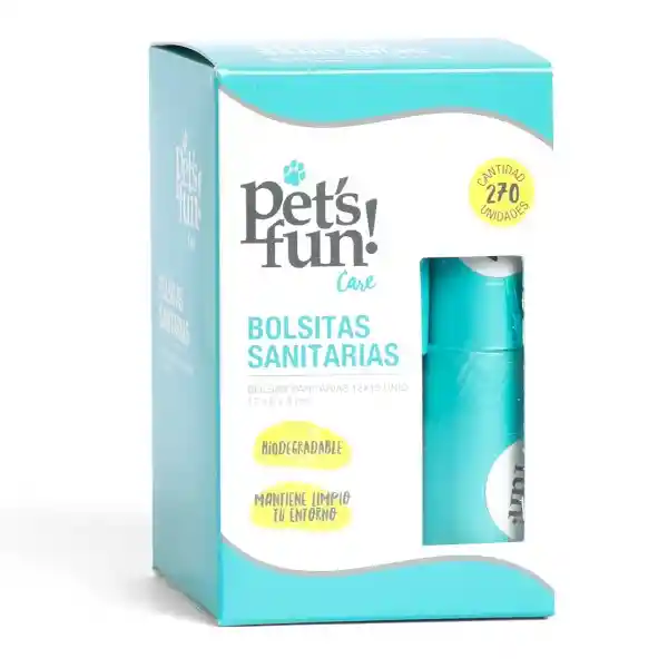 PetS Fun Bolsa Sanitaria Biohibrida