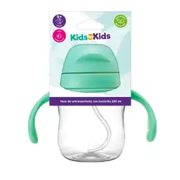 Kids For Kids Vaso Entren Con Bombilla