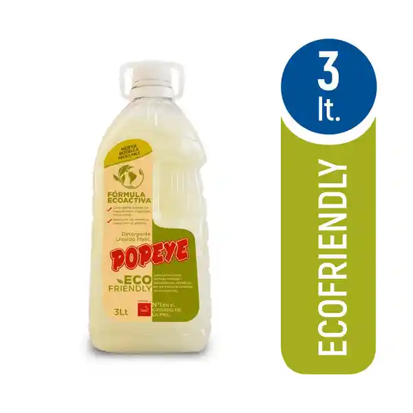 Popeye Detergente Liquido Ecofriendly