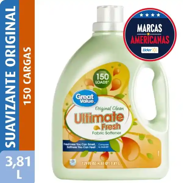 Great Value Suavizante Ultimate Original