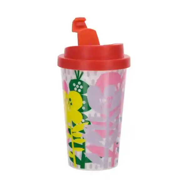 Vaso Térmico Plástico Con Diseño 400 mL 3213752000229