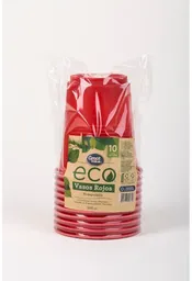 Great Value Vaso Rojo Eco