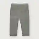 Pantalón Con Rib Niño Gris Talla 18M Opaline