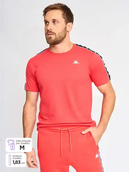 Kappa Polera H Rojo S KPMSPOI2590RO
