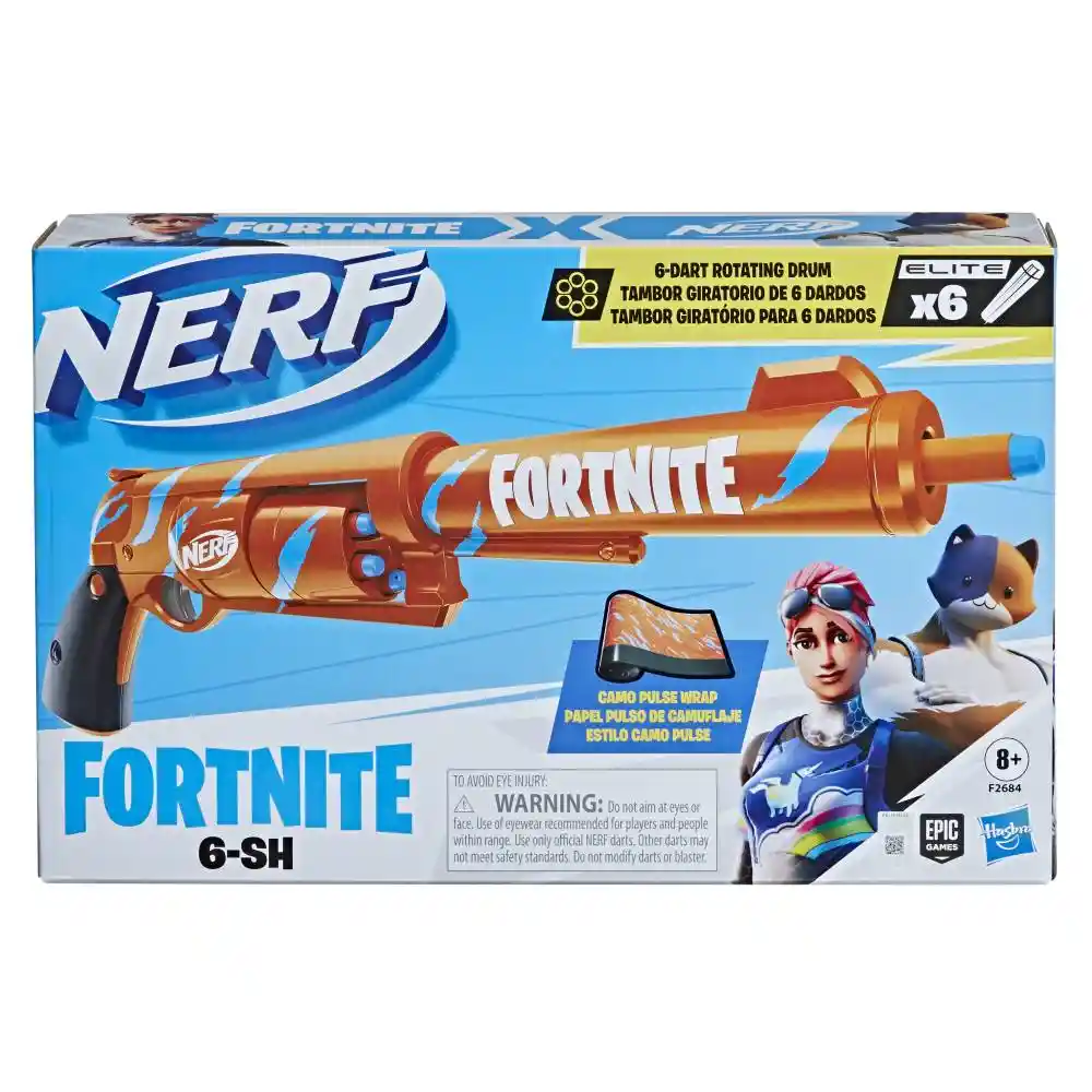 Nerf Fortnite Six Shooter