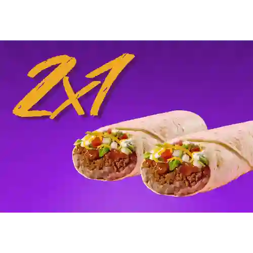 2X1 Burrito Supreme Beef