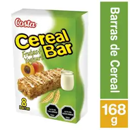 Costa Barras de Cereal Frutas + Yoghurt