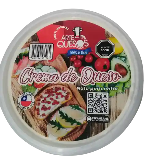 Artequesos Crema de Queso