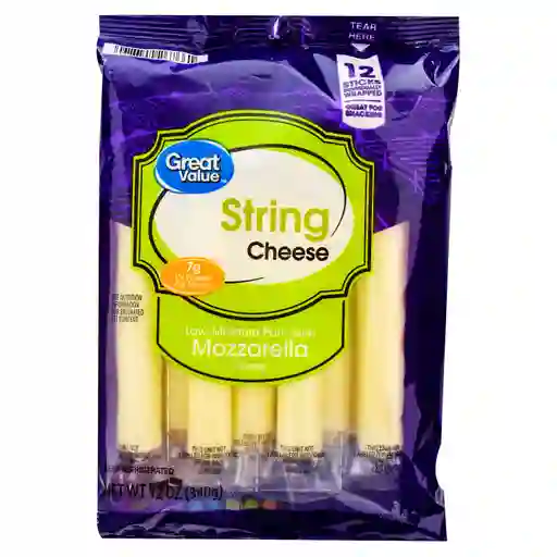 Queso String Mozzarella Great Value