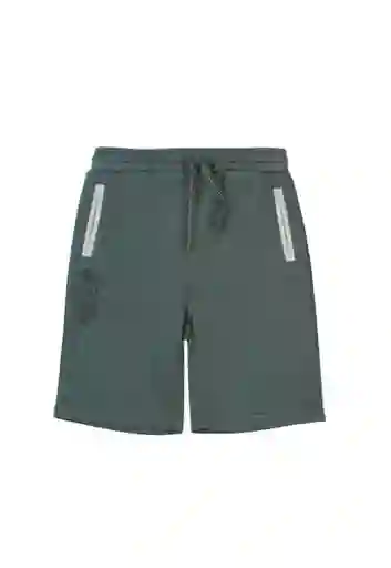 Bermuda Junior Contraste Day to Day Verde Oscuro 12 765