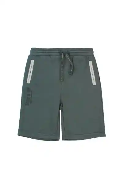 Bermuda Junior Contraste Day to Day Verde Oscuro 12 765