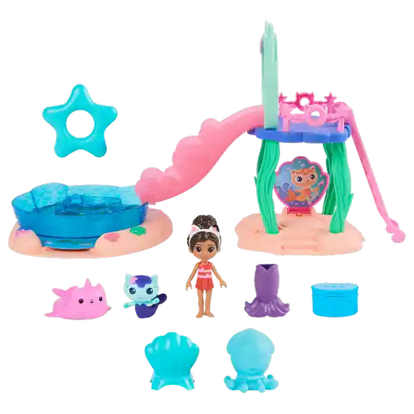 Gabby's Dollhouse Juego Piscina Gatastica