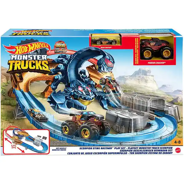 Hot Wheels Monster Trucks Ataque Del Escorpión