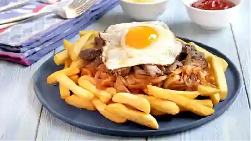 Chorrillana mar y tierra