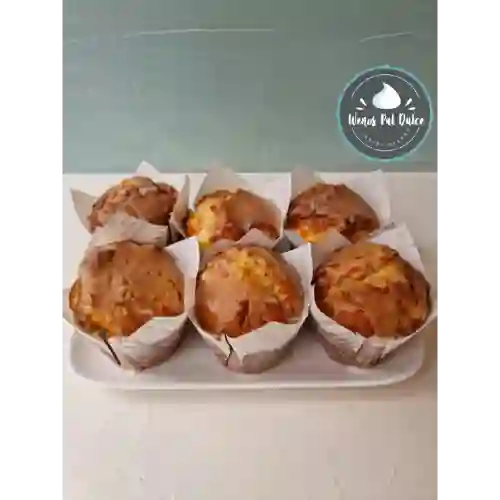 Muffin Vegano Amapola Limón