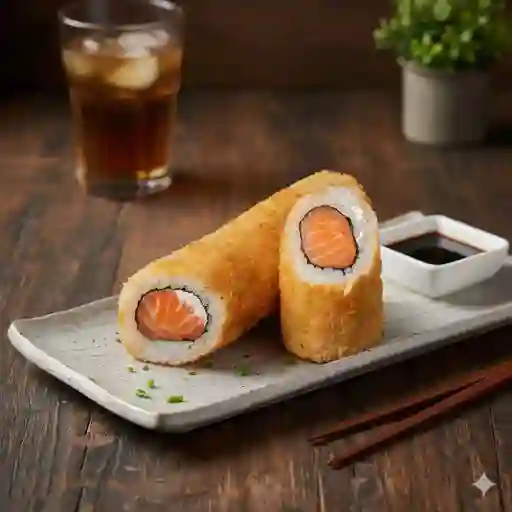 Hand Roll de Salmón