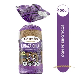 Castaño Pan Molde Integral Linaza Chia