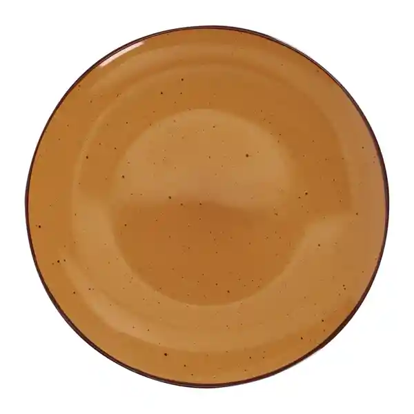 Plato Comida Cerámica Rústico de 27.4 x 3 cm Casaideas