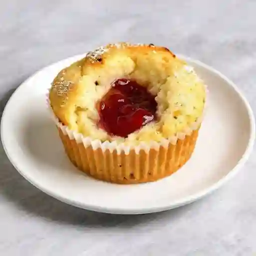 Muffin Centro Mermelada