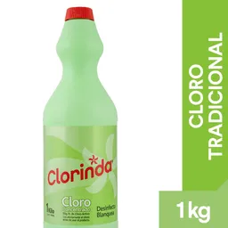 Clorinda Cloro Concentrado Tradicional Desinfecta y Blanquea 