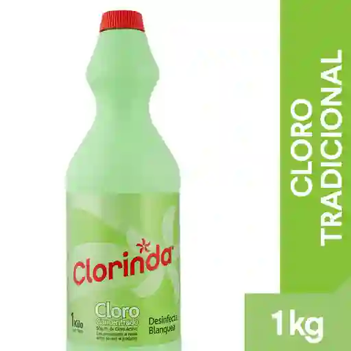 Clorinda Cloro Concentrado Tradicional Desinfecta y Blanquea 