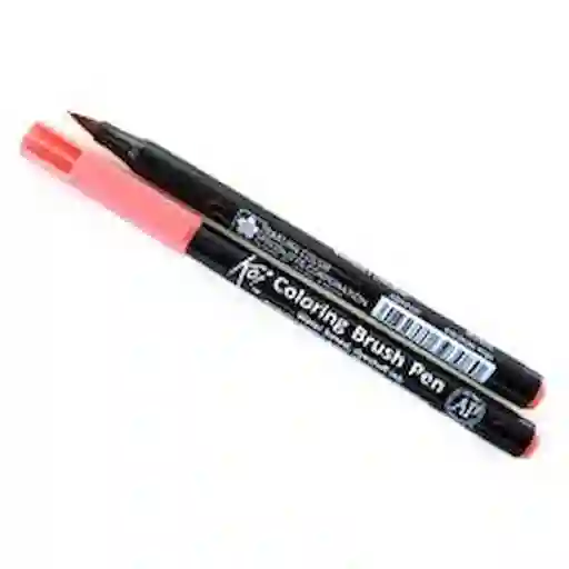 Sakura Marcador Brush Pen Rojo Rosa