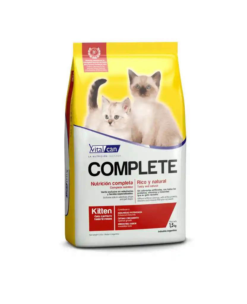 Vitalcan Alimento Para Gato Complete Kitten