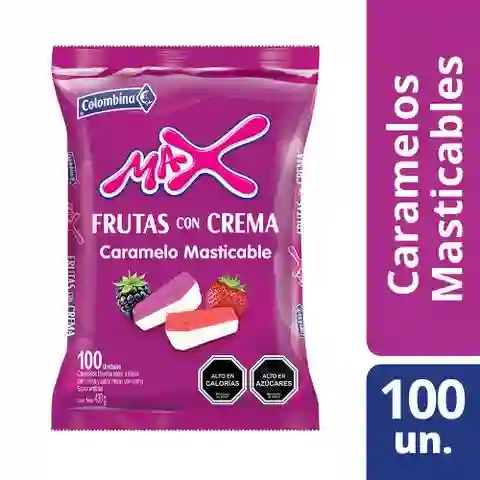 Max Colombina Masticable Frut C/Cr