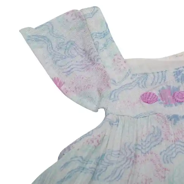 Vestido Bebé Niña Blanco Pillin 9 M